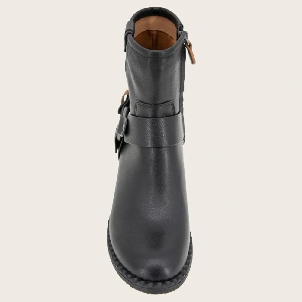 Kenneth Cole New York Women's Best Slit Moto 2 Motorcycle Boot
